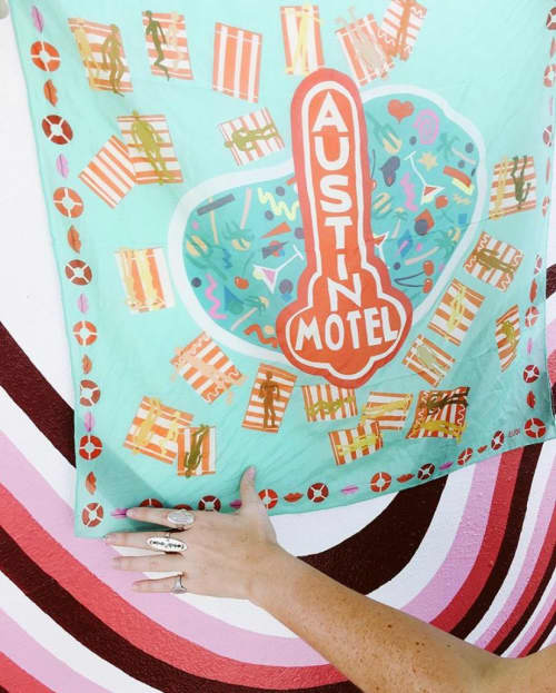 Bandana design | Apparel & Accessories by Paige Russell, ELOI | Austin Motel in Austin