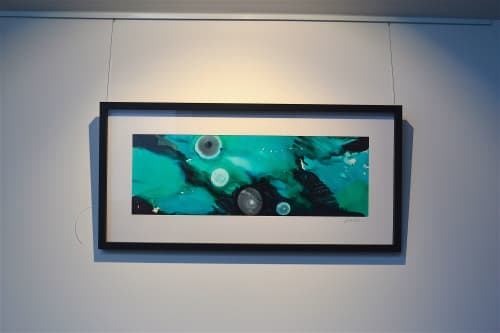 Deep Sea | Oil And Acrylic Painting in Paintings by Sarah Clark Artwork | Melbourne in Melbourne. Item composed of canvas