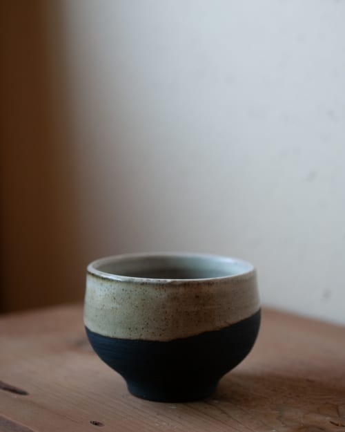 Speckled teacup | Cups by Meiklejohn Ceramics. Item made of stoneware works with minimalism & japandi style