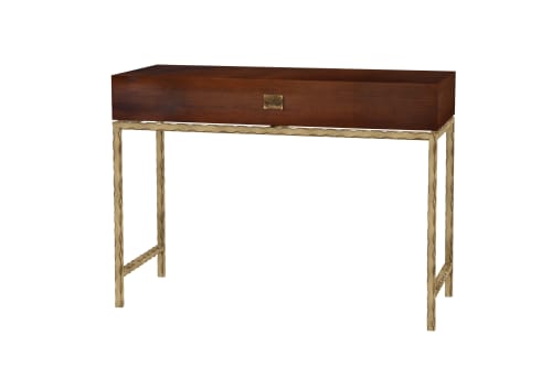 Console B2 | Console Table in Tables by Thea design. Item composed of walnut and metal