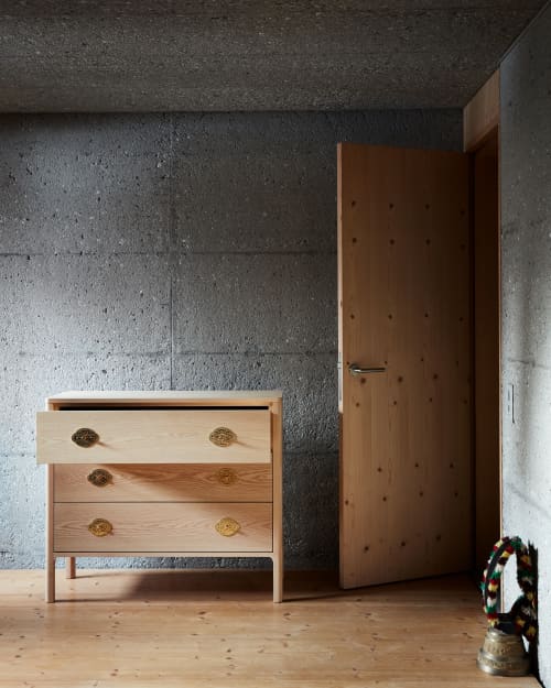 Alpine Dresser | Storage by Studio Seitz | Private Residence in Evolène