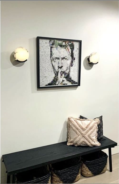 David#2 - Limited Edition of 20 - 70x70 cm | Prints by Paola Bazz. Item made of paper compatible with contemporary and eclectic & maximalism style