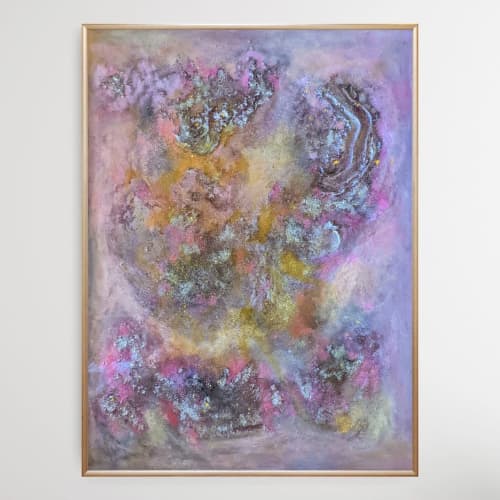 Heiros Gamos (Love and Relationships) | Mixed Media by Soulscape Fine Art + Design by Lauren Dickinson. Item made of canvas
