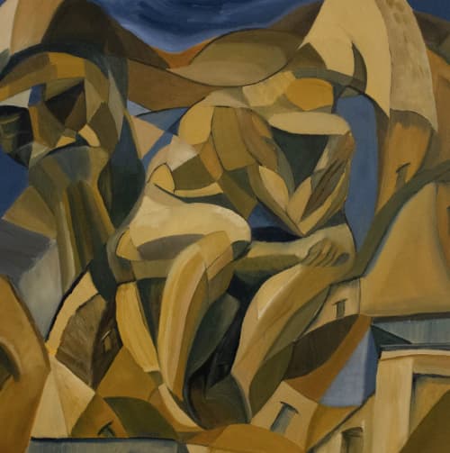 The Poet | Paintings by d k baker