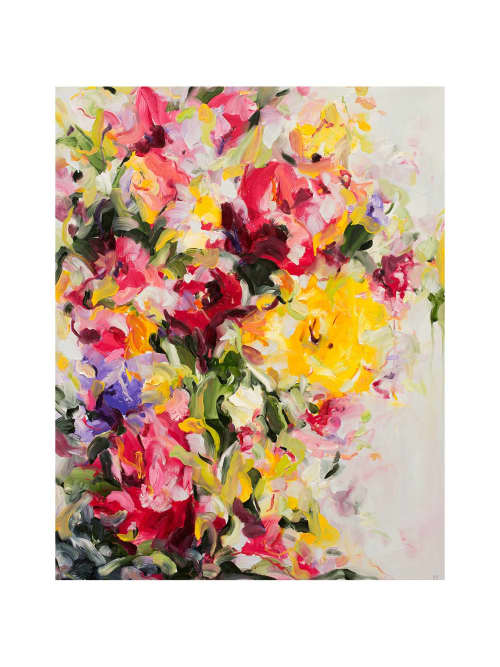 Giclee Canvas Print - Bouquet | Prints in Paintings by YANGS FINE ART