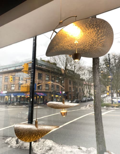 Nymphaea Installation | Pendants by Umbra & Lux | Zebraclub Vancouver in Vancouver. Item made of metal