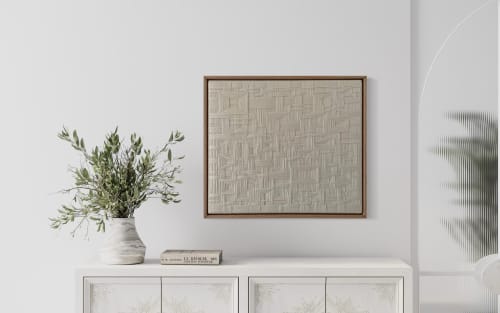 Woven Wall Art Frame - Render 003 | Wall Sculpture in Wall Hangings by Anita Meades