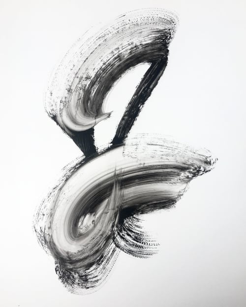 Further Ado | Oil And Acrylic Painting in Paintings by Misty Hughes. Item composed of synthetic