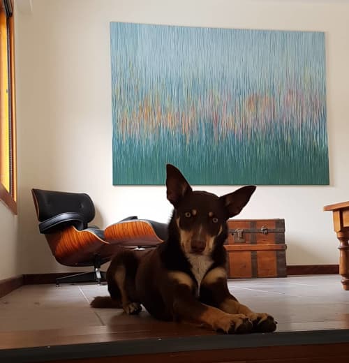 Original Painting | Oil And Acrylic Painting in Paintings by George Hall Art. Item composed of canvas