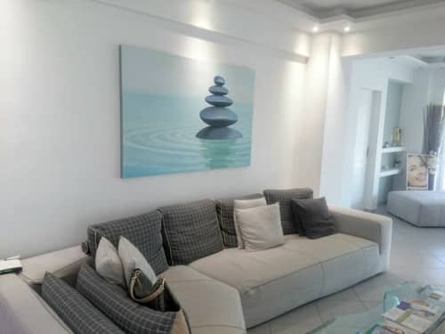 Zen 100x150 cm | Oil And Acrylic Painting in Paintings by Elendenart. Item made of synthetic