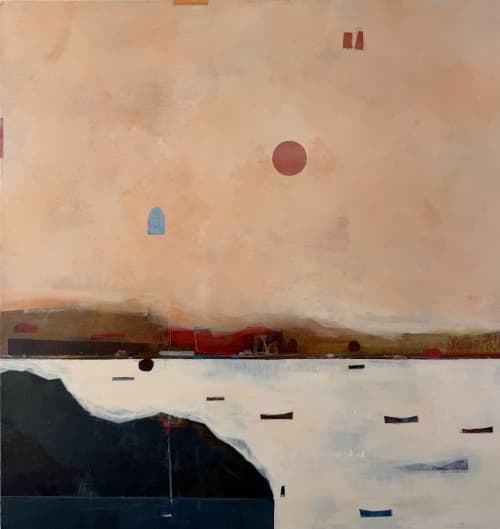 And The World Was All Around Us | Oil And Acrylic Painting in Paintings by ROSS