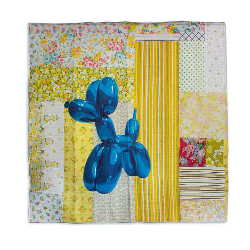 Floral Quilt | Linens & Bedding by Luke Haynes. Item composed of cotton