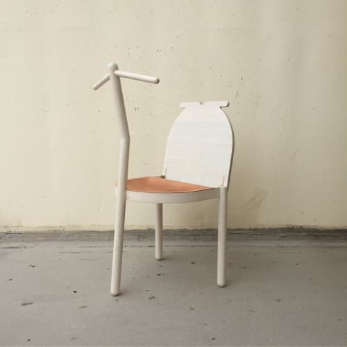 Valet Chair No. 2 | Lounge Chair in Chairs by Reed Hansuld | The Liberty Warehouse in Brooklyn. Item made of maple wood