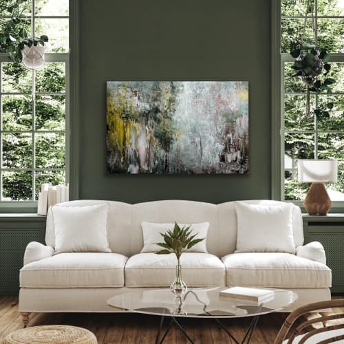 Out of the Dark Comes Light | Mixed Media by Barbara Rubenstein