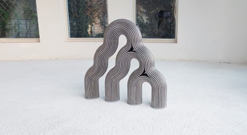 FLUXsculpture      organic stainless-steel sculpture | Sculptures by JAN PAUL. Item in contemporary or industrial style