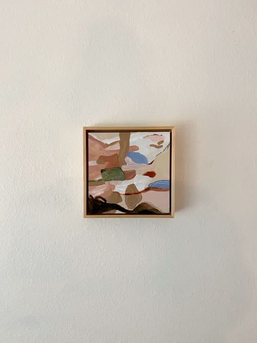 Salvation Mountain | Oil And Acrylic Painting in Paintings by Quinn Dimitroff. Item composed of wood & synthetic