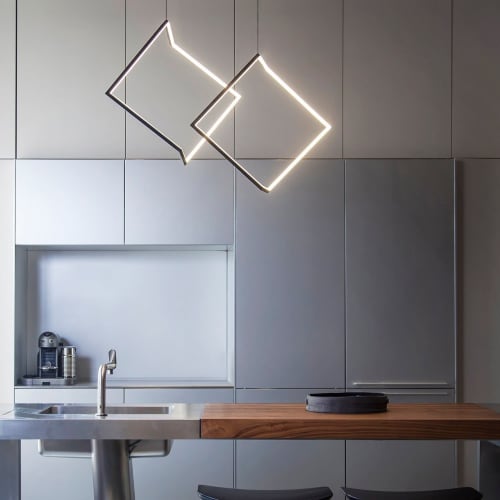 "Oi" - Pendant Lamp | Pendants by Ariel Zuckerman Studio. Item made of brass