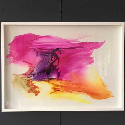 Lake Bumbunga | Oil And Acrylic Painting in Paintings by Helenehardyart. Item composed of canvas and paper
