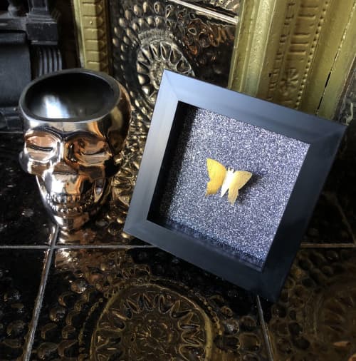 The Rockstar | Wall Sculpture in Wall Hangings by Lorna Doyan. Item composed of wood and metal in contemporary or modern style