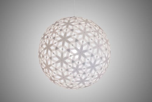 Lattice Light Ball White 60 | Pendants by ADAMLAMP. Item composed of synthetic compatible with modern style