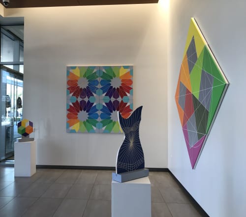 Houston First | Mixed Media by Abedin Fine Art | Houston First Corporation in Houston
