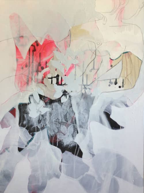 In The Good Light | Paintings by Joanna Cutri. Item made of canvas compatible with minimalism and contemporary style