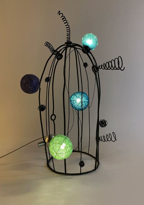 Saguaro Cactus Table Lamp | Lamps by Claudine Gevry Studio | Umbra & Lux in Vancouver. Item made of metal