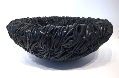 Biggio Bowl | Decorative Bowl in Decorative Objects by Gregor Turk. Item composed of synthetic