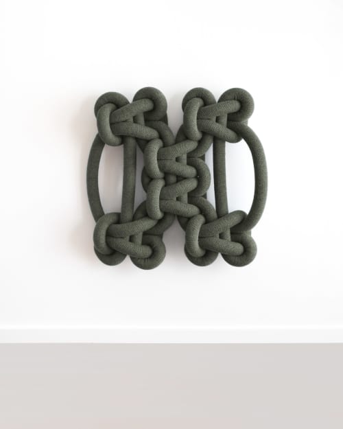 KNITKNOT - magnum #1 | Wall Sculpture in Wall Hangings by Tamar Samplonius