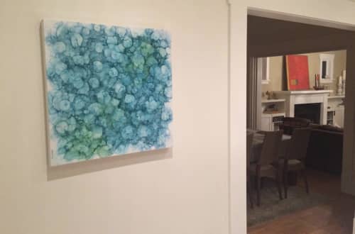 Fresh Cut | Mixed Media by Hoai Not Art. Item composed of canvas and synthetic