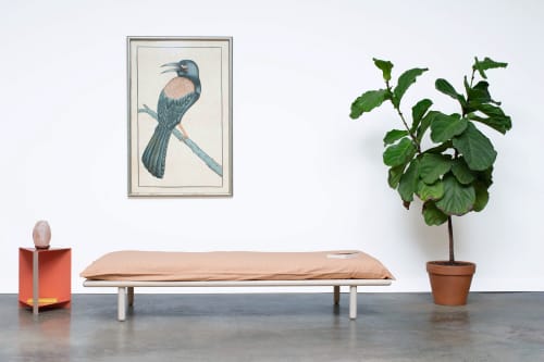 Subconscious Daybed | Couches & Sofas by Wake the Tree Furniture Co. Item composed of wood and cotton in minimalism or mid century modern style