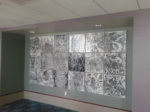BRAMBLE | Tiles by Paul Santoleri | Pennsylvania Convention Center in Philadelphia