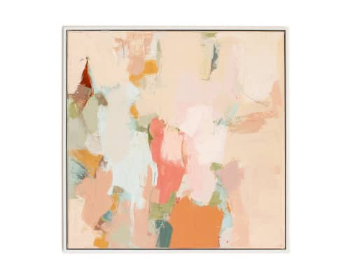 While We're Young | Oil And Acrylic Painting in Paintings by Amy Bramante. Item composed of canvas & synthetic