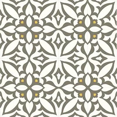 Zebra Gray Cement Tile | Tiles by Avente Tile. Item made of cement