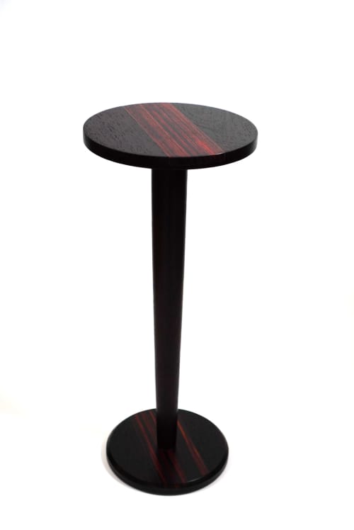 21st Century Mid-Century Modern Inspired Wenge and Macassar | Cocktail Table in Tables by Walker Design Studios. Item composed of wood compatible with minimalism and contemporary style