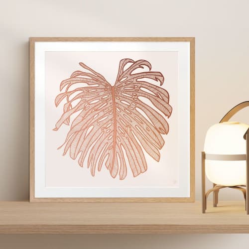 Deliciousness - Rust - Framed Art | Prints by Patricia Braune. Item made of paper