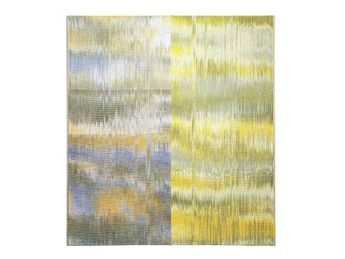 Catching Dawn Commission | Mixed Media in Paintings by Jessie Bloom Studio. Item composed of cotton compatible with mid century modern and contemporary style