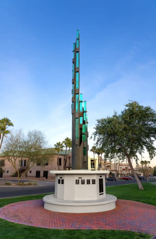 Fountain of Light | Public Sculptures by Brian Schader