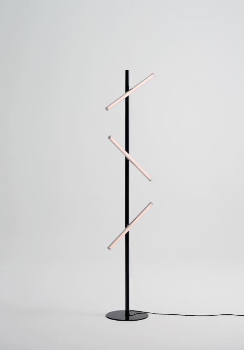 LISA Floor Lamp | Lamps by SEED Design USA. Item made of steel works with modern style