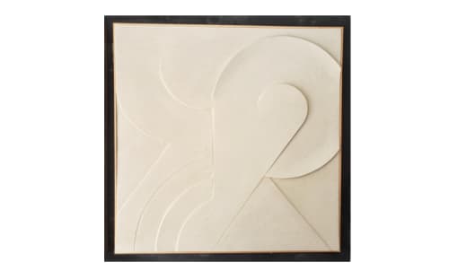 Relief Radar | Wall Sculpture in Wall Hangings by Patrick Bonneau. Item made of cement