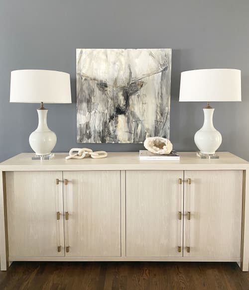 Going Stag | Mixed Media by Jessica Whitley Studio. Item composed of wood