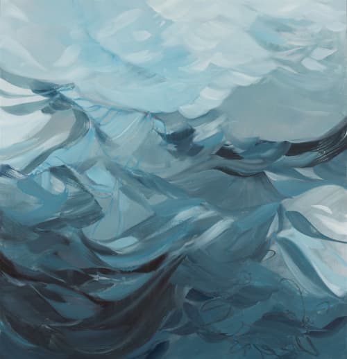 "Faith in Becoming", Oil on Canvas, Cameron Schmitz | Oil And Acrylic Painting in Paintings by Cameron Schmitz. Item made of canvas & synthetic