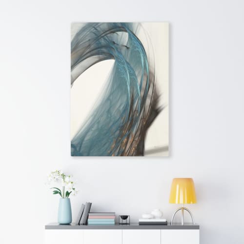 Fairydust 11973 | Oil And Acrylic Painting in Paintings by Rica Belna. Item made of canvas with synthetic