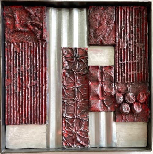 Elevation #3 (wall hanging) | Wall Sculpture in Wall Hangings by GREG MUELLER. Item made of aluminum