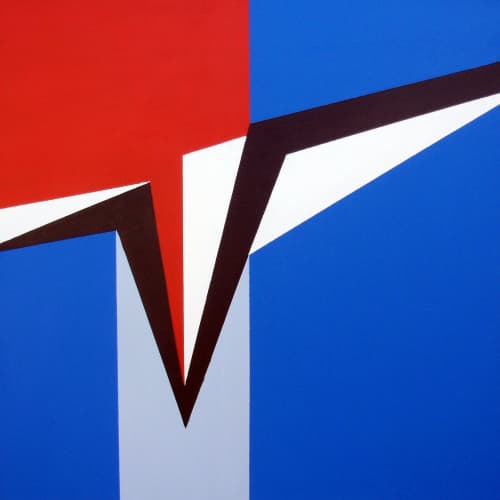 VANQ | Oil And Acrylic Painting in Paintings by Enda Bardell. Item made of canvas & synthetic