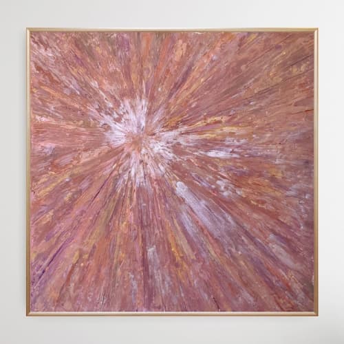 Prism II, III, & IV | Oil And Acrylic Painting in Paintings by Soulscape Fine Art + Design by Lauren Dickinson. Item composed of canvas