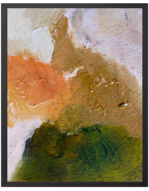 Laug Galad Print | Oil And Acrylic Painting in Paintings by Emily Tingey. Item made of canvas