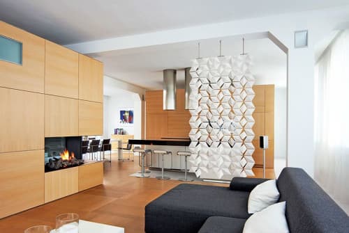 Living room and dining room divider | Art & Wall Decor by Bloomming, Bas van Leeuwen & Mireille Meijs