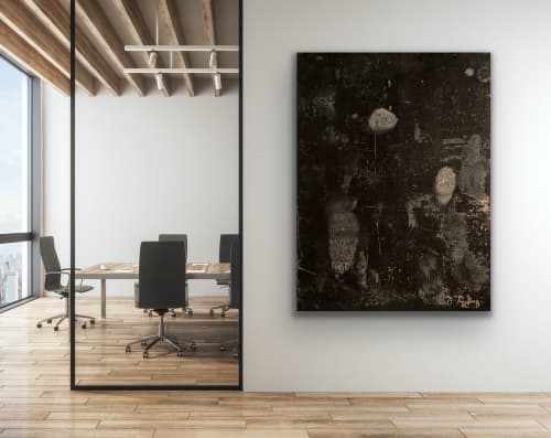 Black and White, 3,  Canvas Print | Prints by MELISSA RENEE fieryfordeepblue  Art & Design. Item made of canvas works with contemporary & modern style