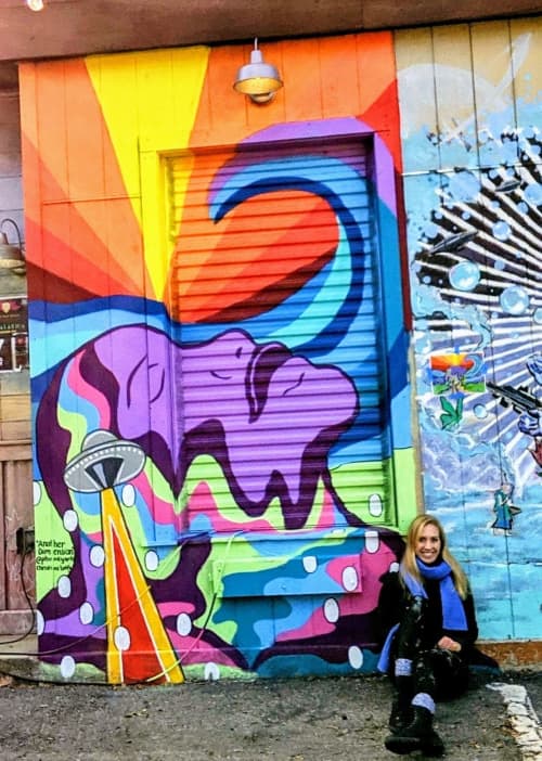 Another Dimension | Street Murals by Christine Crawford | Christine C Creates